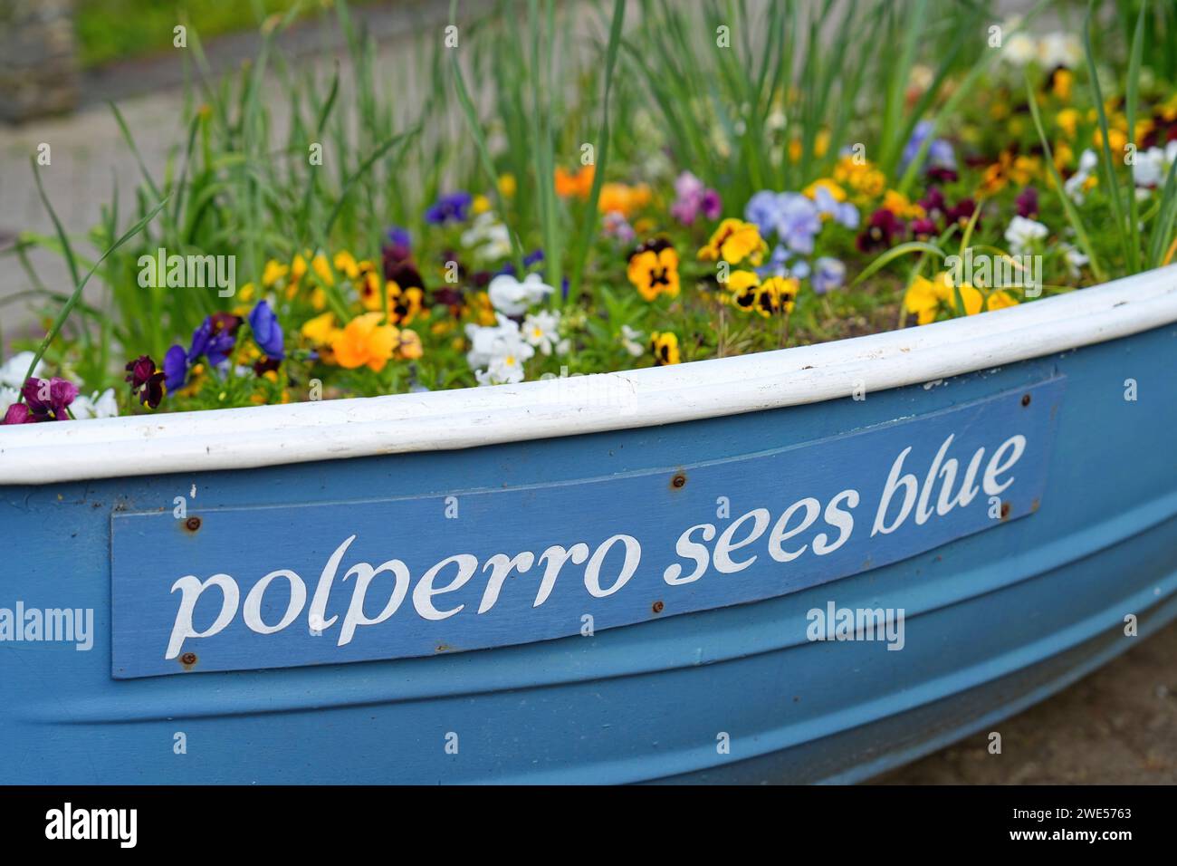 England, Cornwall County, Südküste, Polperro Stockfoto