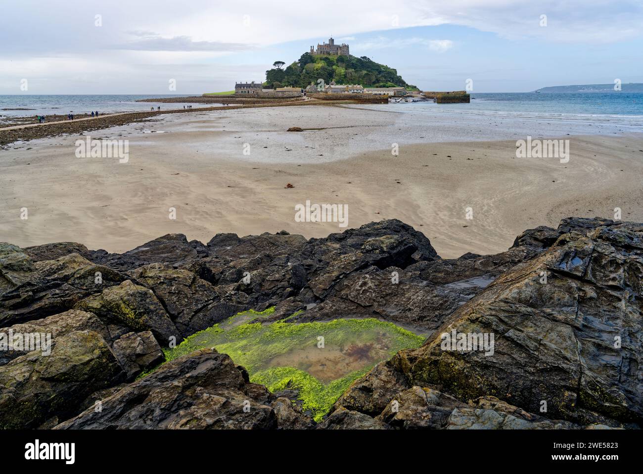 England, Cornwall, South Coast, St. Michael&#39;s Mount Stockfoto