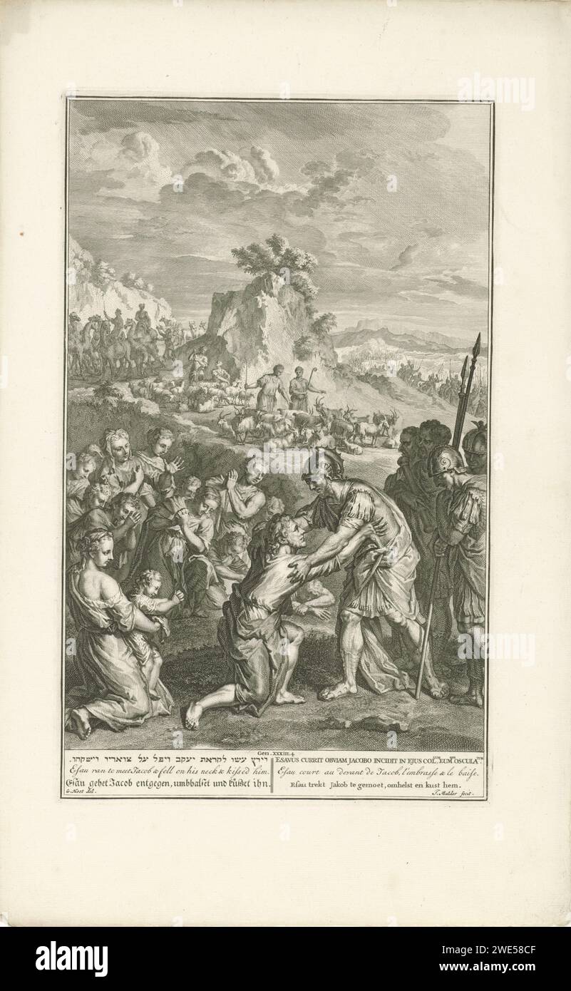 Jacob Ranot Versรถhnung zwischen jacob und esau -Fotos und -Bildmaterial in hoher ...