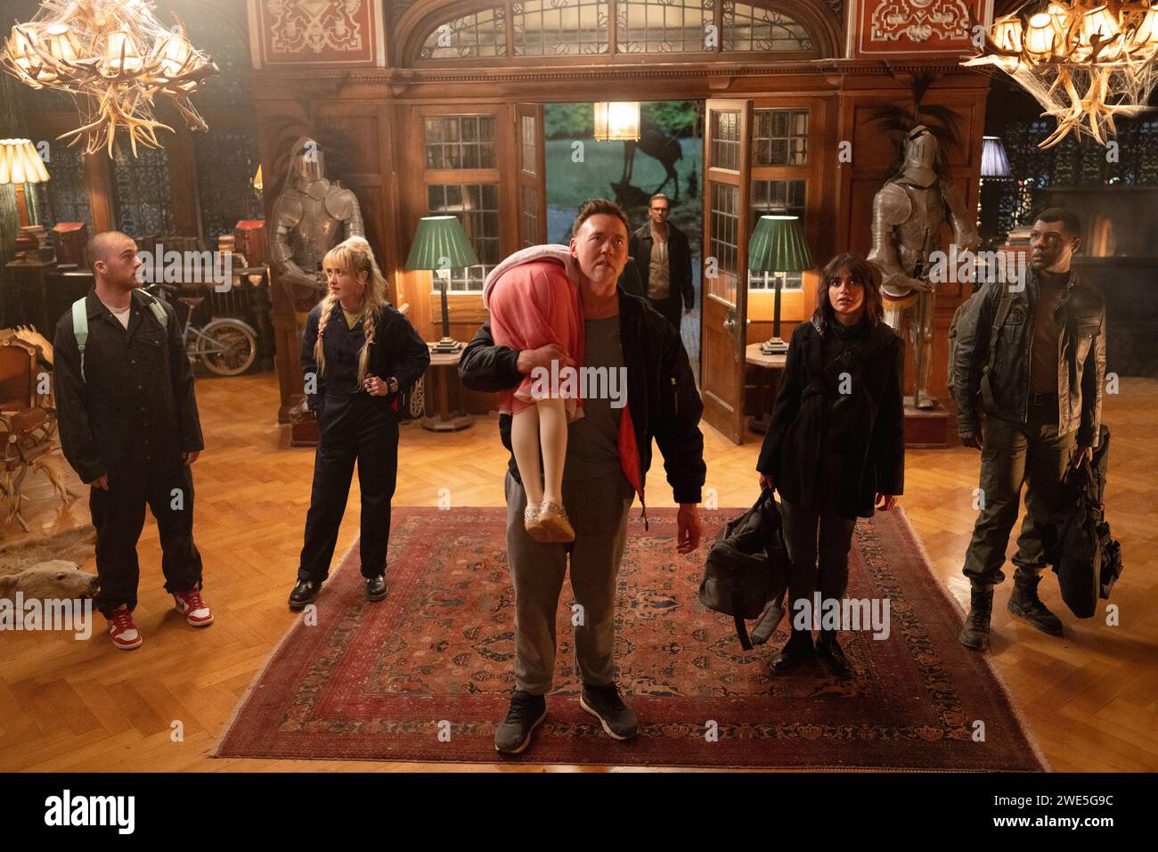 Abigail Film Alisha Weir, Angus Cloud, Kathryn Newton, Stockfoto