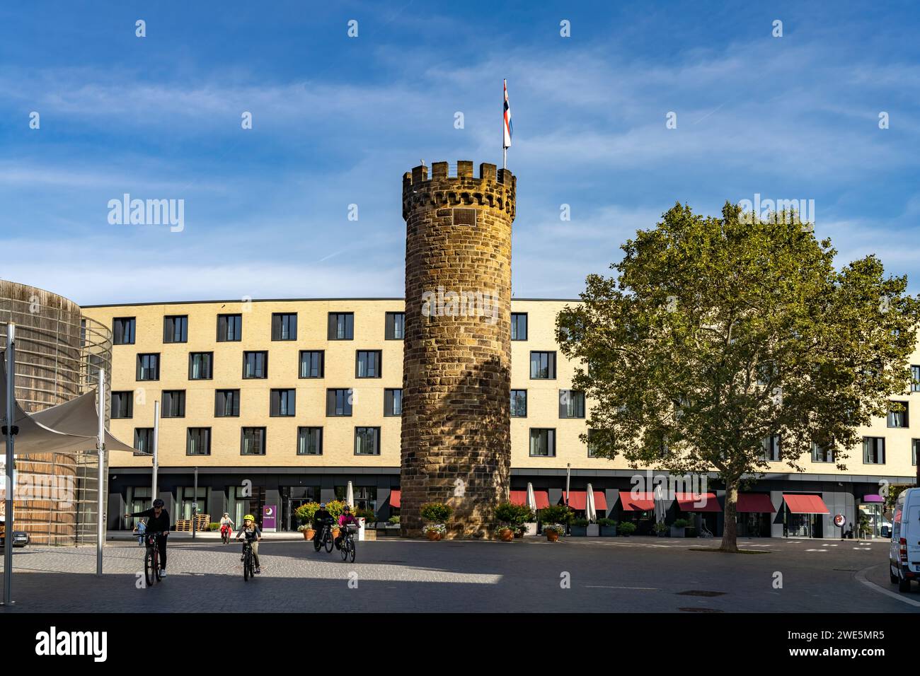 Der Bollwerksturm in Heilbronn, Baden-Württemberg Stockfoto