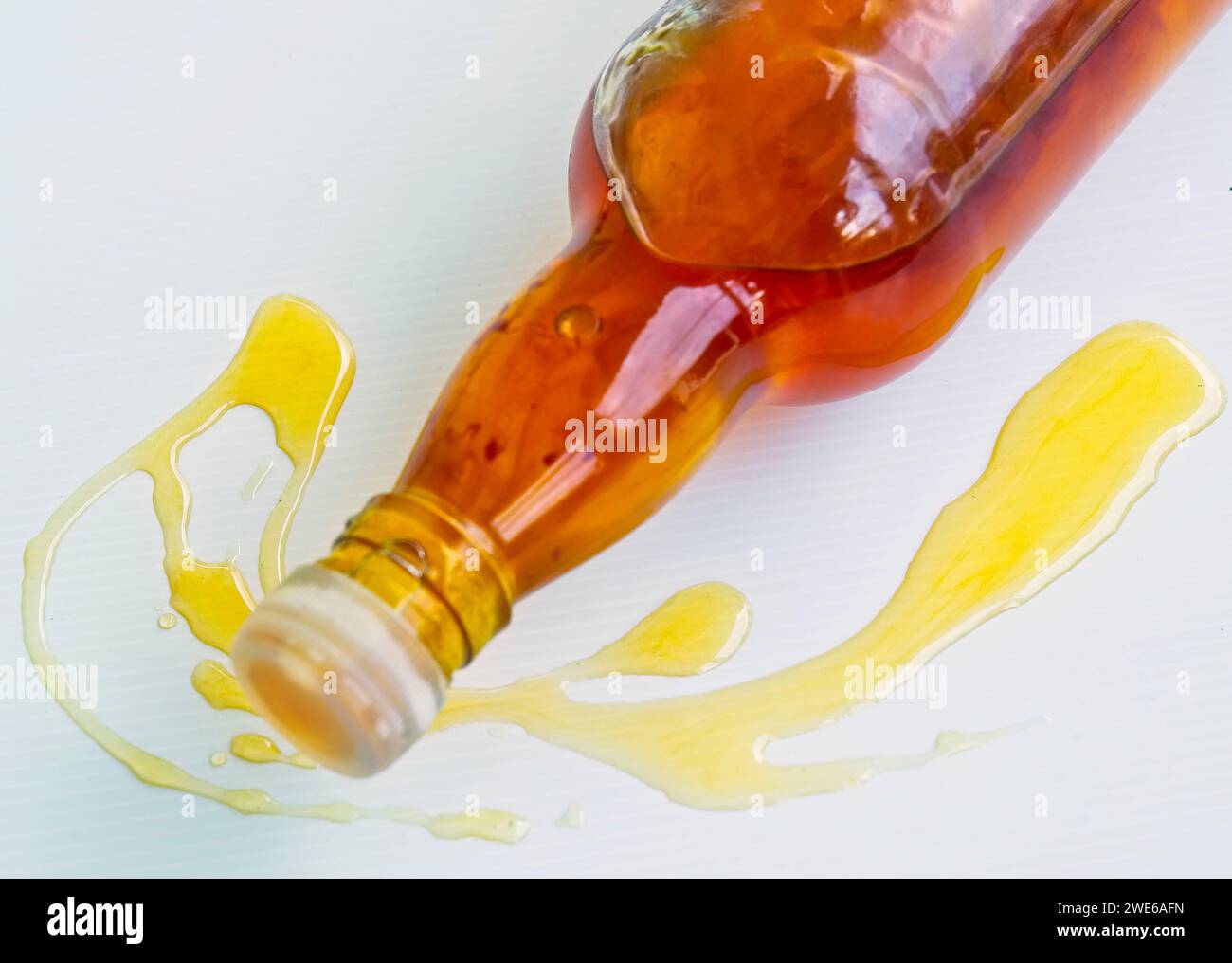 Wildblumenhonig Stockfoto