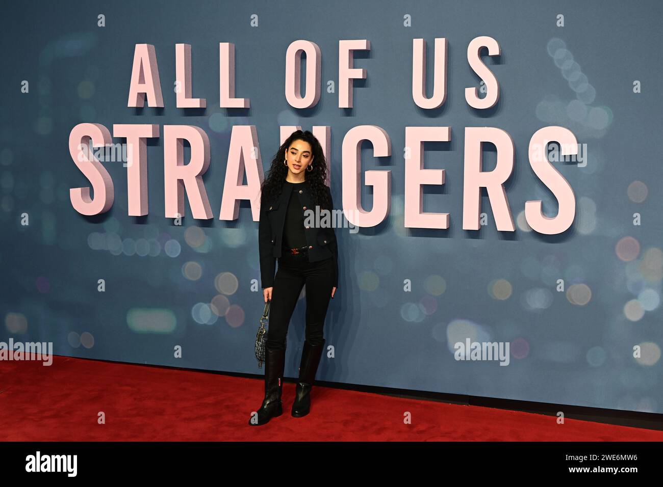 London, Großbritannien. Januar 2024. Kara Marni nimmt am UK Gala Screening für alle Fremden Teil, BFI Southbank, London, UK. Quelle: Siehe Li/Picture Capital/Alamy Live News Stockfoto