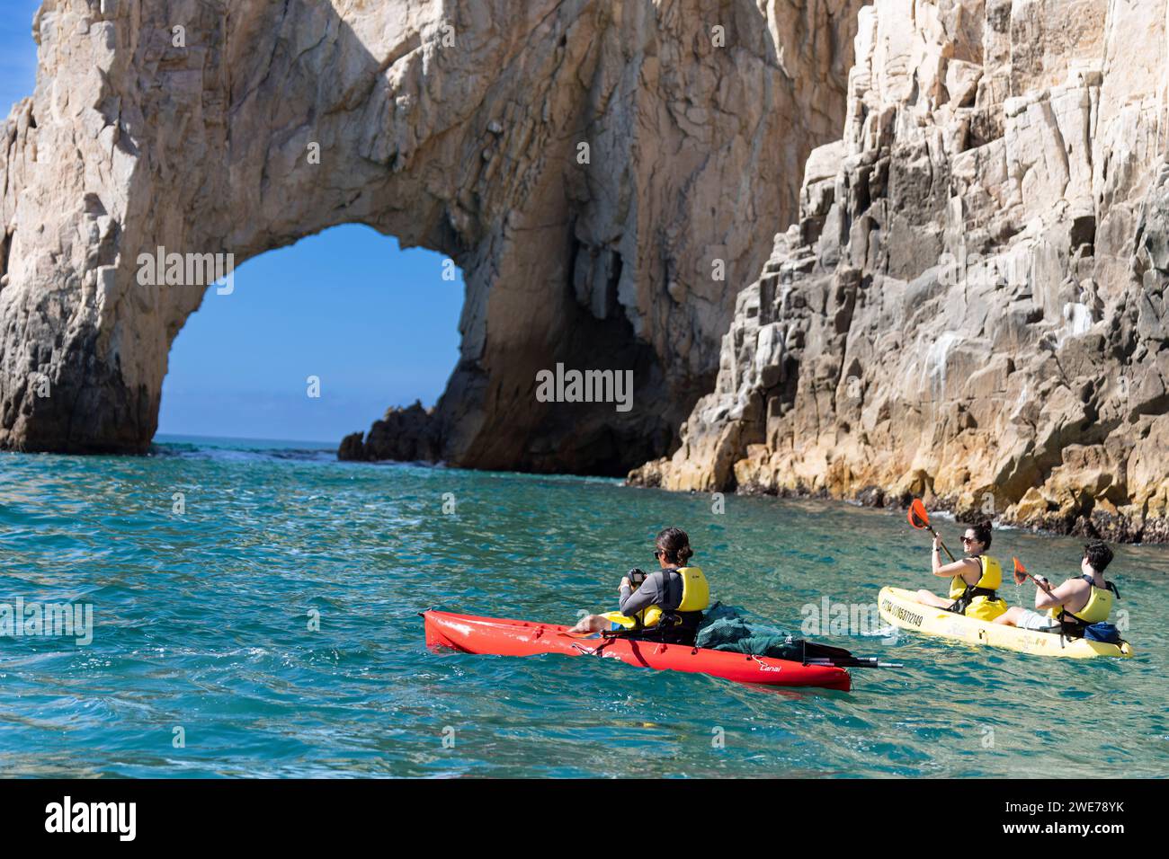 Land's End und The Arch in Cabo San Lucas Mexiko Stockfoto