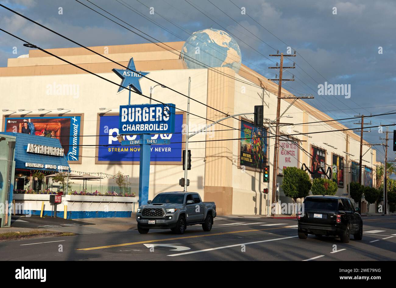 Paramount Studio in Hollywood, Kalifornien Stockfoto