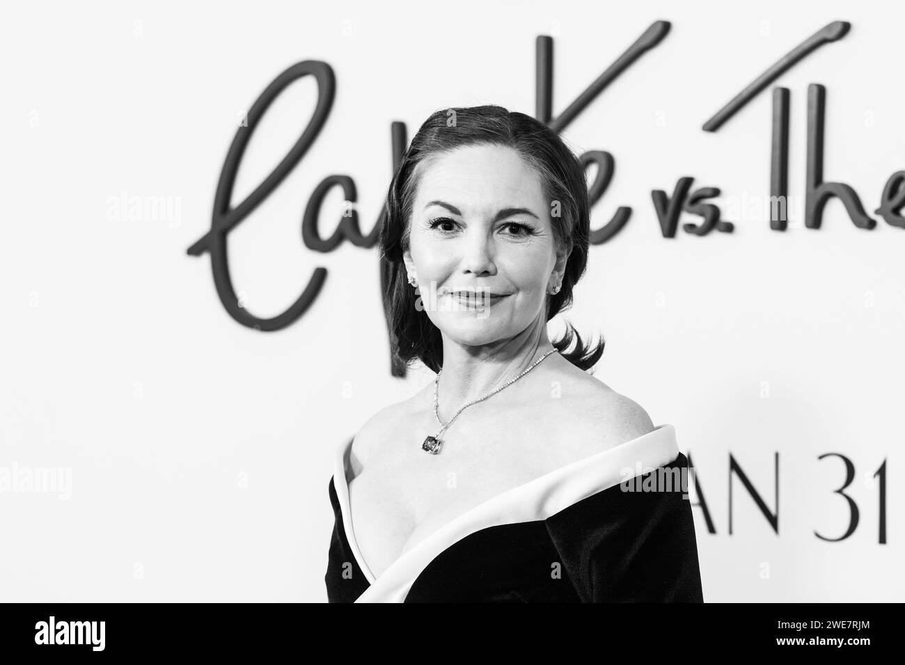 Diane Lane nimmt am 23. Januar 2024 an FX’s „Fehd Capote vs. The Swans