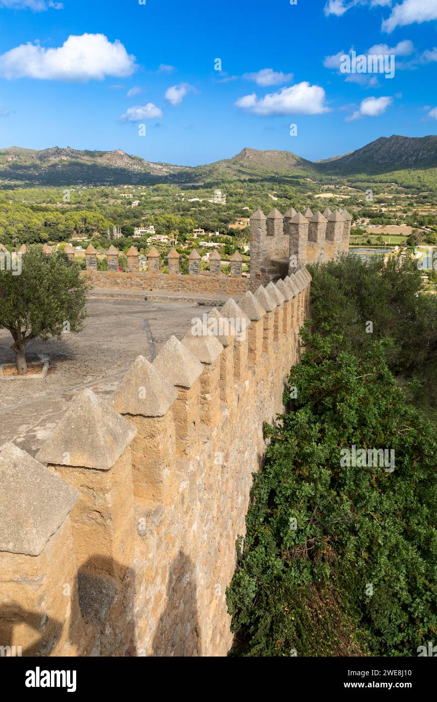 In der Zitadelle von Arta, Insel Mallorca, Spanien Stockfoto