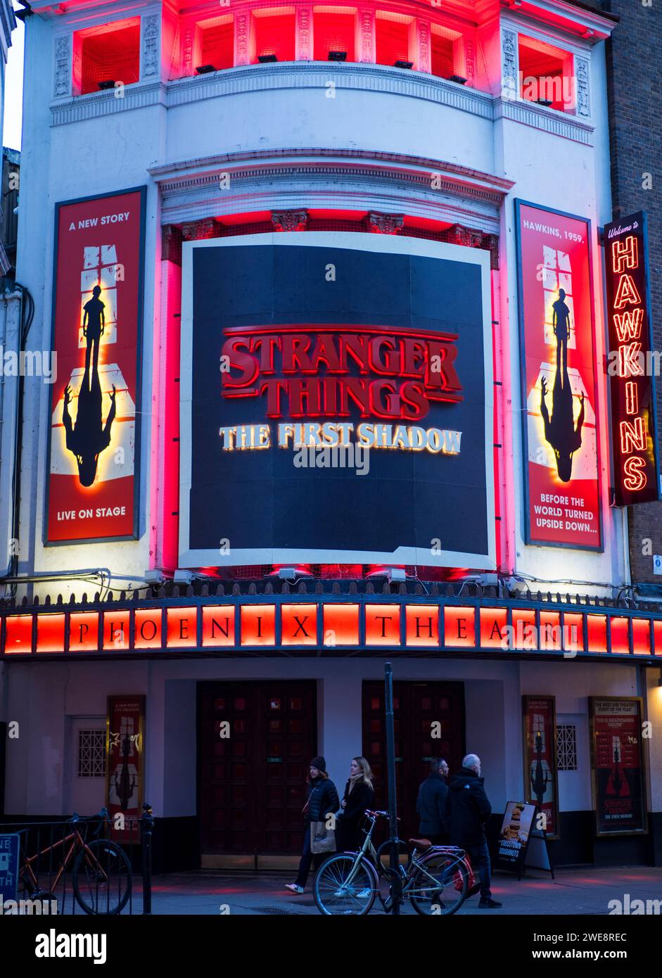 Stranger Things, The First Shadow, Play, Phoenix Theatre, West End London, England, Großbritannien, GB. Stockfoto