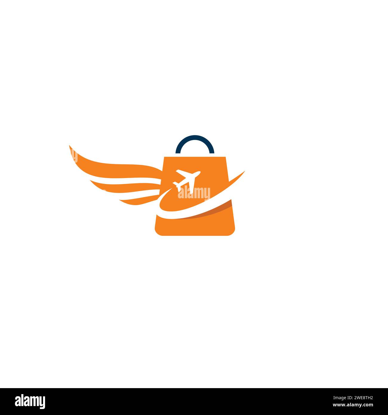 Logo der Reisetasche. Traveler Logo Design Stock Vektor