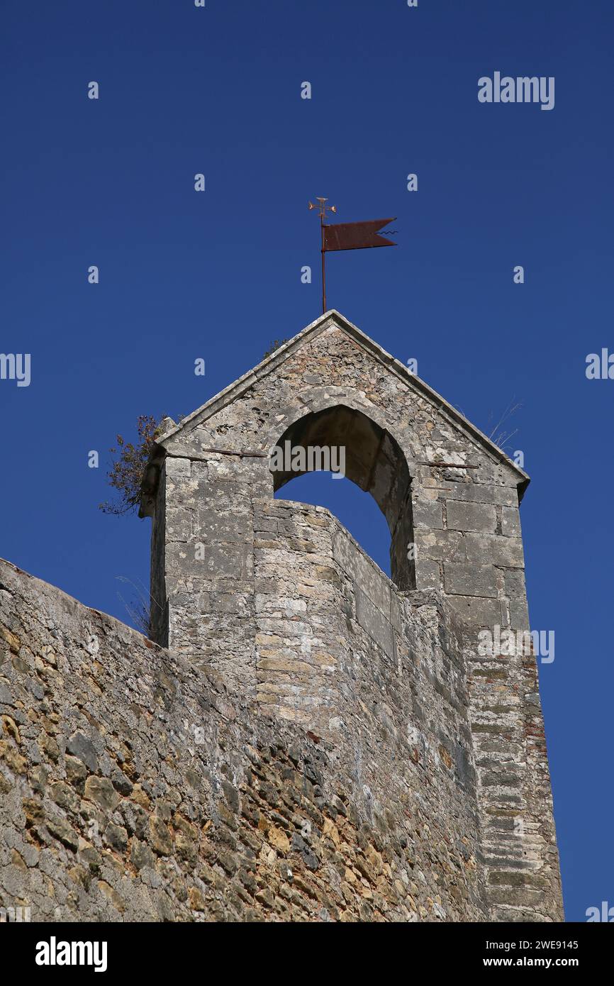 Burg Tomar, Tomar, Provinz Ribatejo, Portugal. Stockfoto