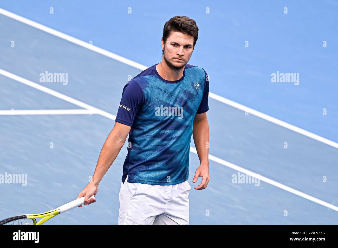Paris, Frankreich. Januar 2024. Miomir Kecmanovic während der