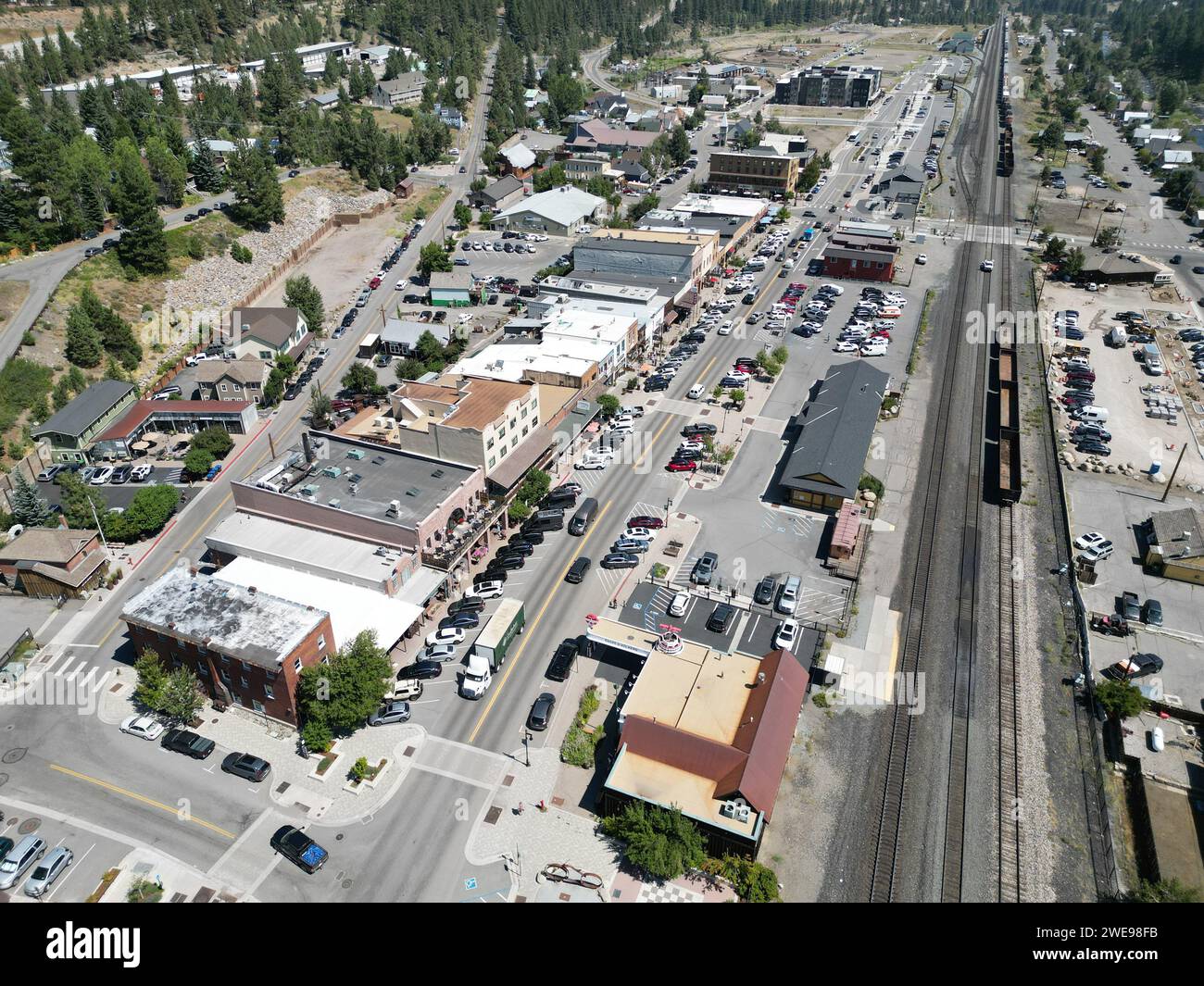Truckee, Kalifornien, USA Stockfoto