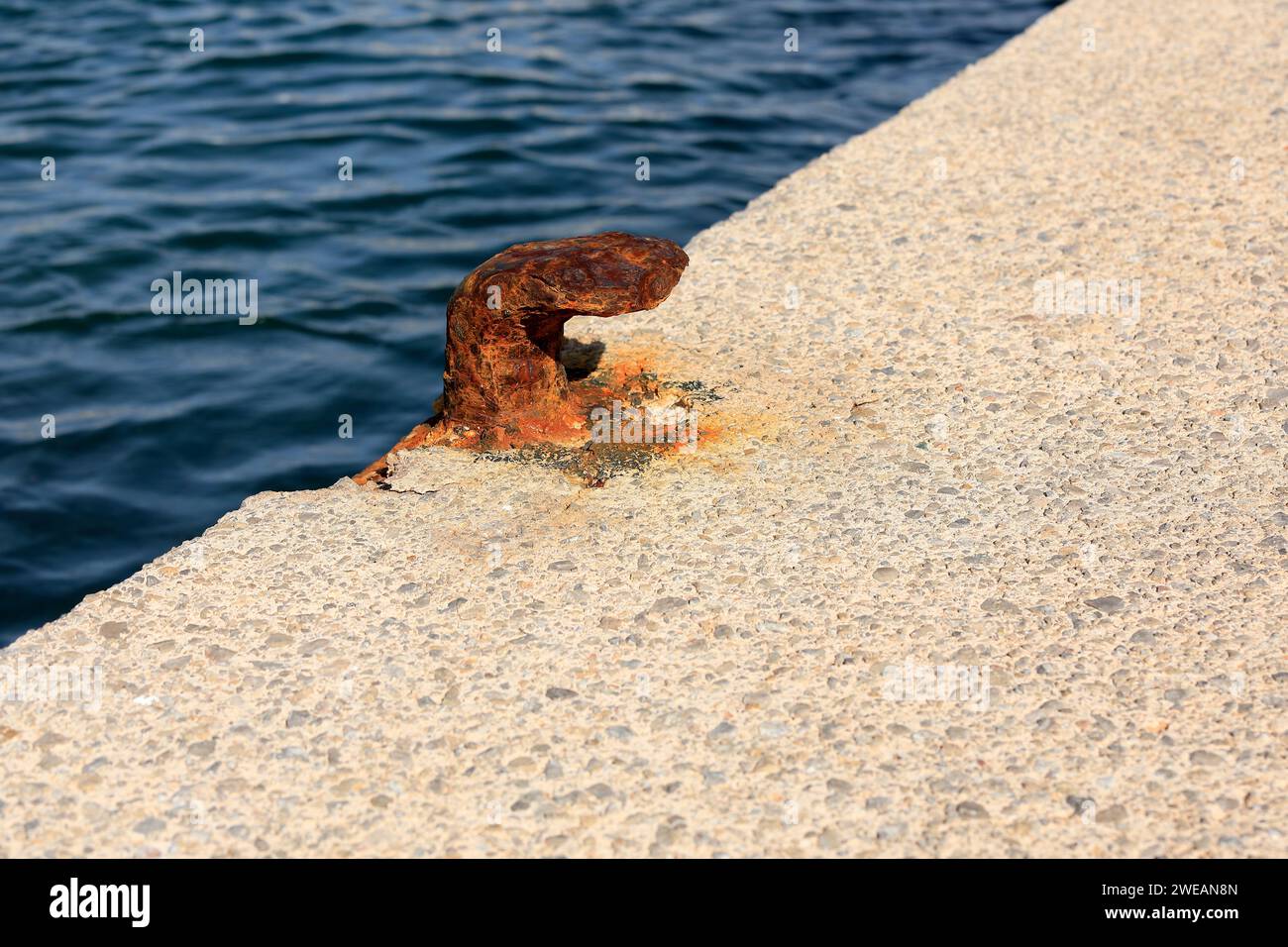 Anlegestellen für Boote Stockfoto