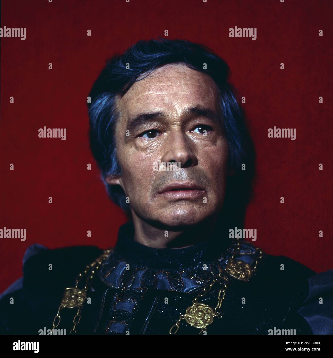 König Heinrich IV., Fernsehfilm nach dem Bühnenstück von William Shakespeare, Deutschland 1975, Regie: Werner schlecht, Darsteller: Peter Mosbacher Stockfoto