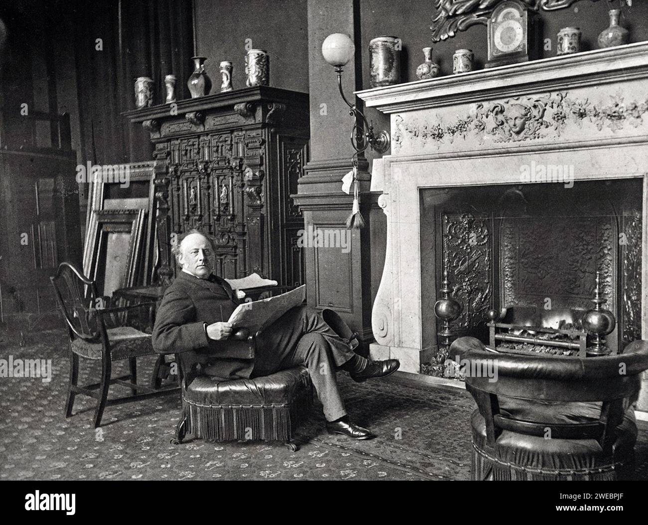 Sir John Everett Millais (1829–1896), englischer Maler Stockfoto