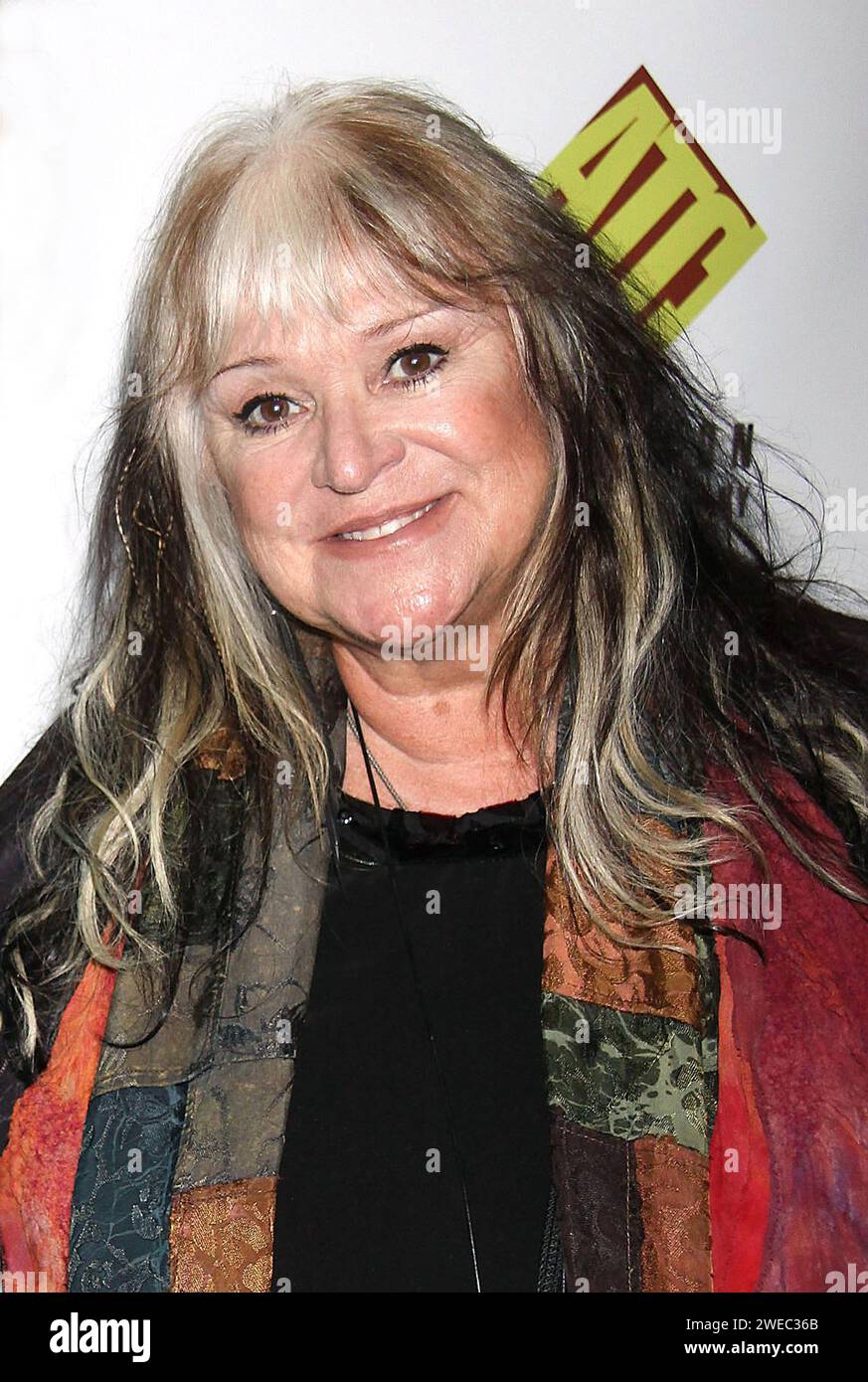 Melanie ist gestorben. NEW YORK, NY – 7. OKTOBER 2013: Melanie Safka aka Sängerin Melanie kommt zu den Abingdon Theatre Company Honors, die am 7. Oktober 2013 in New York City abgehalten werden. Quelle: Joseph Marzullo/MediaPunch Stockfoto