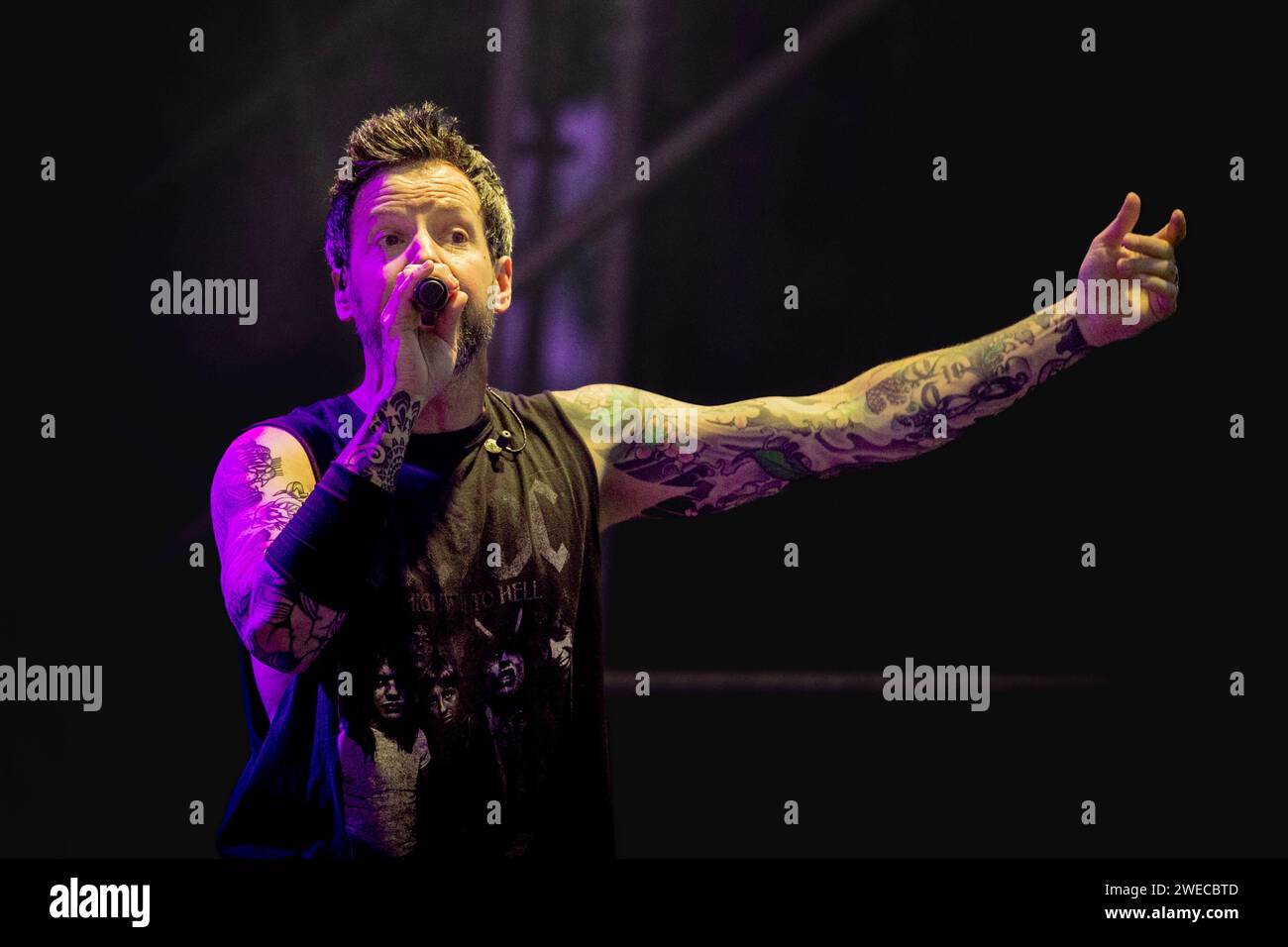 Italien 03 Juni 2023 Simple Plan Live beim Slam Dunk Italy Festival Bellaria-Igea Marina © Andrea Ripamonti / Alamy Stockfoto