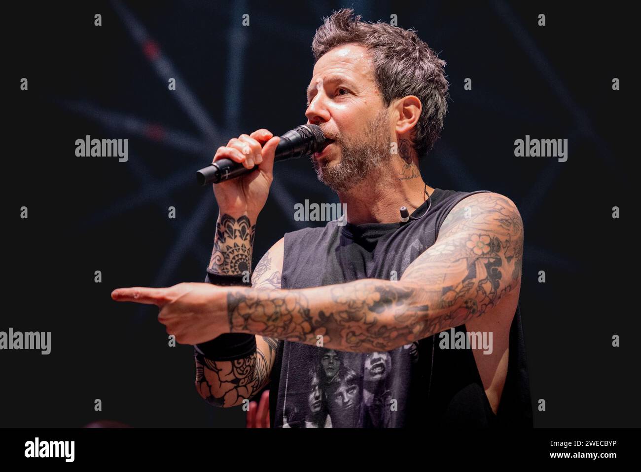 Italien 03 Juni 2023 Simple Plan Live beim Slam Dunk Italy Festival Bellaria-Igea Marina © Andrea Ripamonti / Alamy Stockfoto