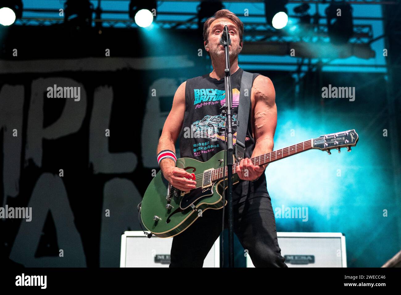 Italien 03 Juni 2023 Simple Plan Live beim Slam Dunk Italy Festival Bellaria-Igea Marina © Andrea Ripamonti / Alamy Stockfoto