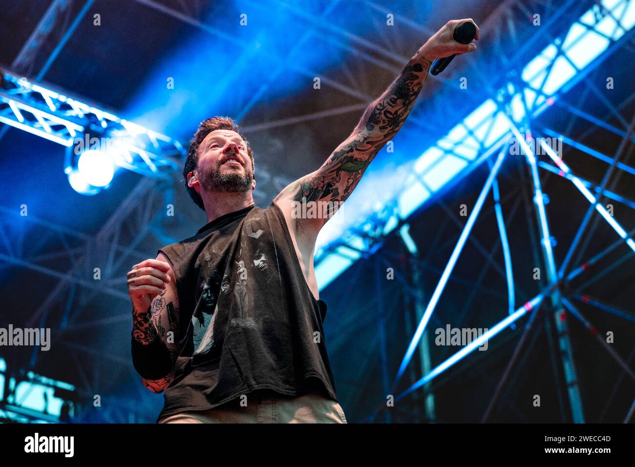 Italien 03 Juni 2023 Simple Plan Live beim Slam Dunk Italy Festival Bellaria-Igea Marina © Andrea Ripamonti / Alamy Stockfoto