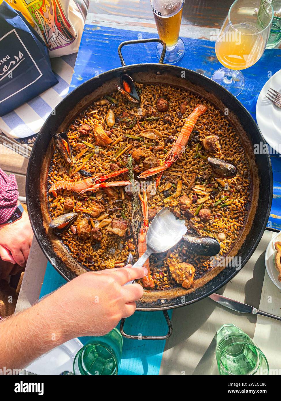 Wunderschöne Bilder der toskanischen Landschaft in der Toskana Italien Stockfoto