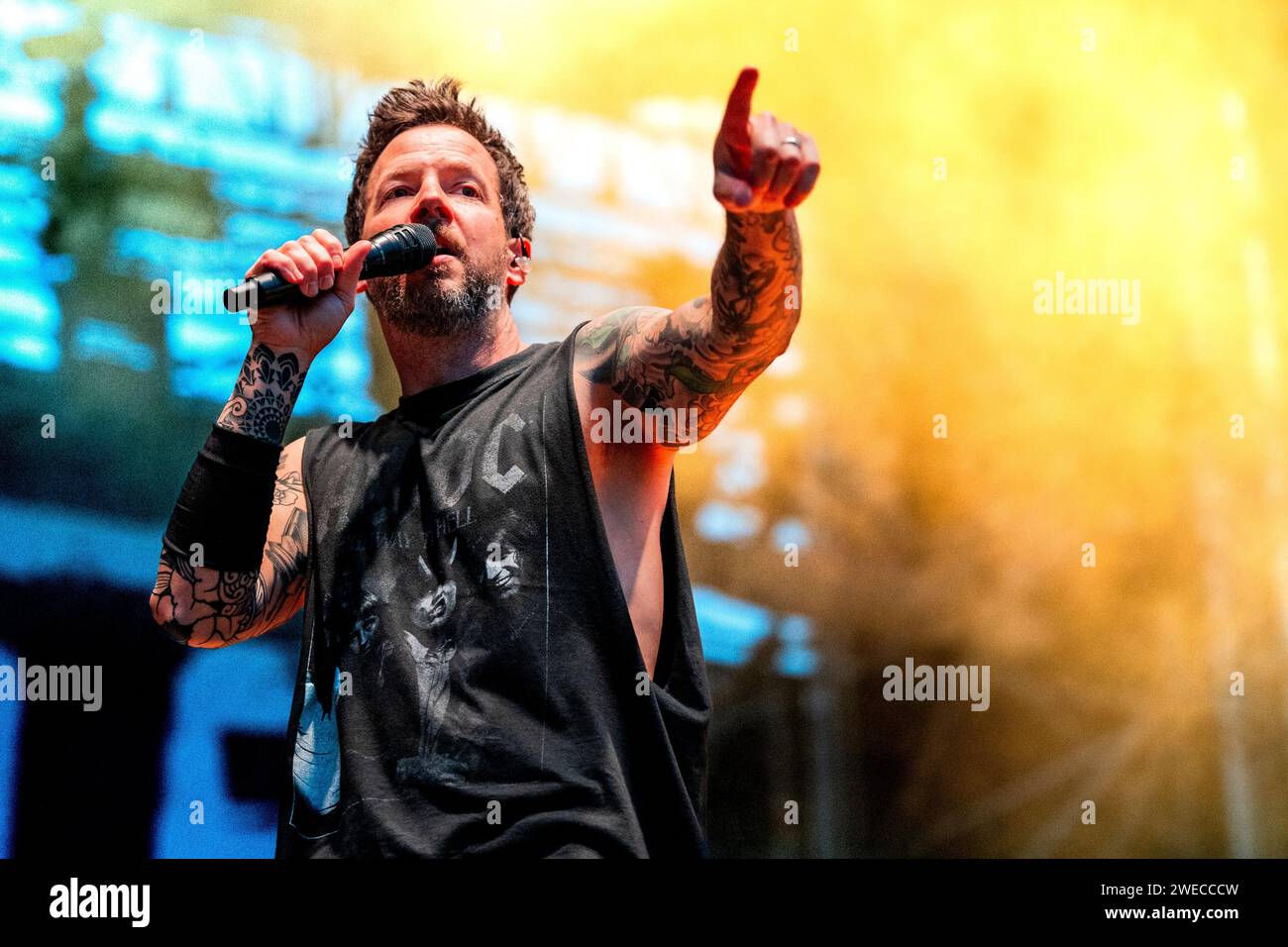 Italien 03 Juni 2023 Simple Plan Live beim Slam Dunk Italy Festival Bellaria-Igea Marina © Andrea Ripamonti / Alamy Stockfoto