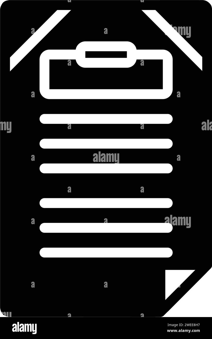 Symbol für Titel, Überschrift Stock Vektor