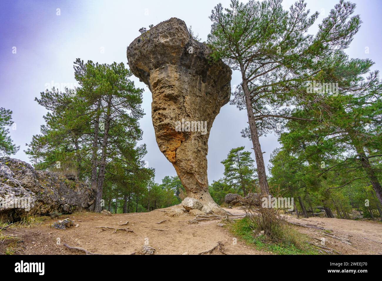Verzauberte Stadt Cuenca (Spanien) Stockfoto