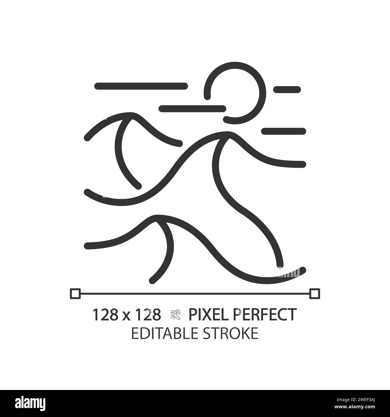 Rotes Wüstenromantisches Tourismussymbol Stock Vektor