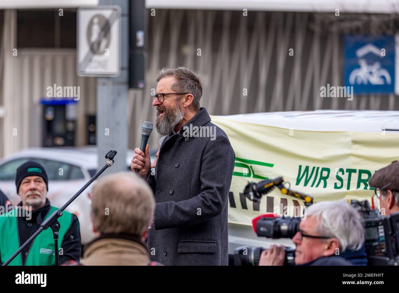 Deutschlandweiter Streik Der GDL Bei Der Deutschen Bundesbahn ...