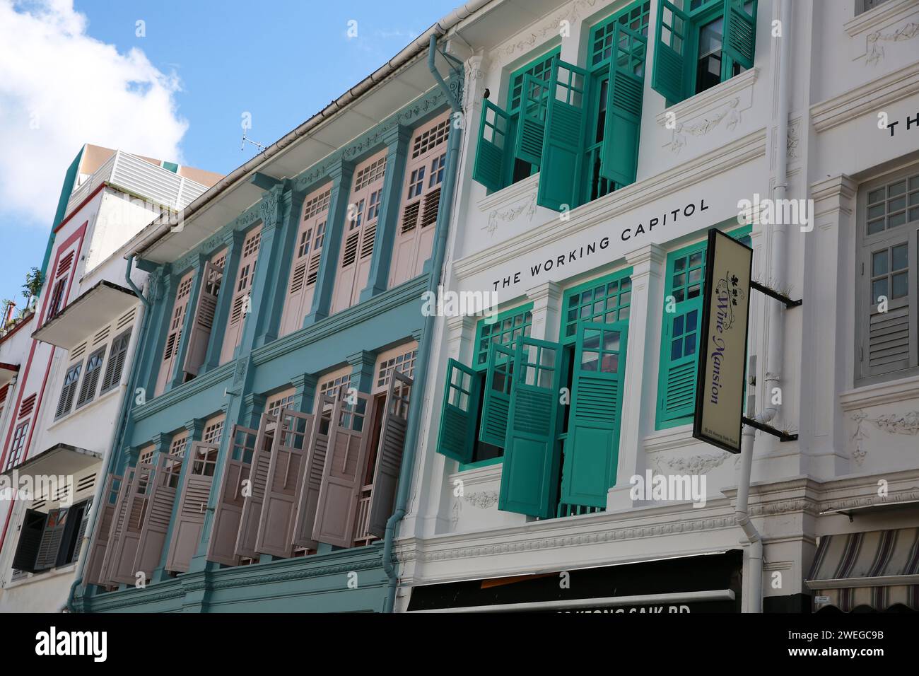 China Town, Singapur, asien Stockfoto