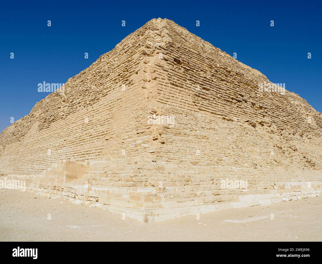 Djoser's Stufenpyramide, ca. 2.700 v. Chr., Teil der Memphite Nekropolis, UNESCO-Weltkulturerbe, Ägypten. Stockfoto