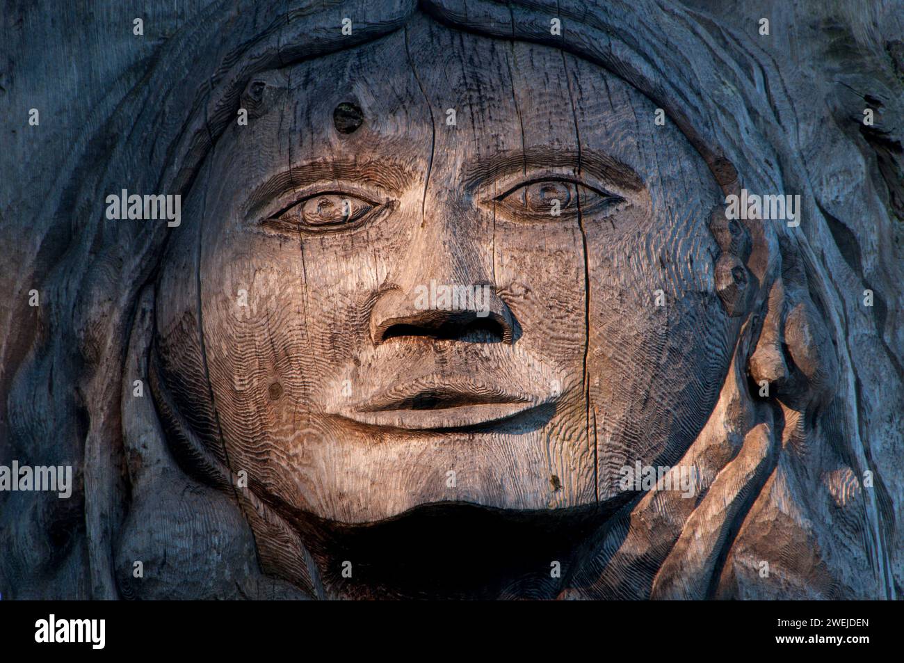 The Maiden of Deception Pass, Deception Pass State Park, Washington Stockfoto