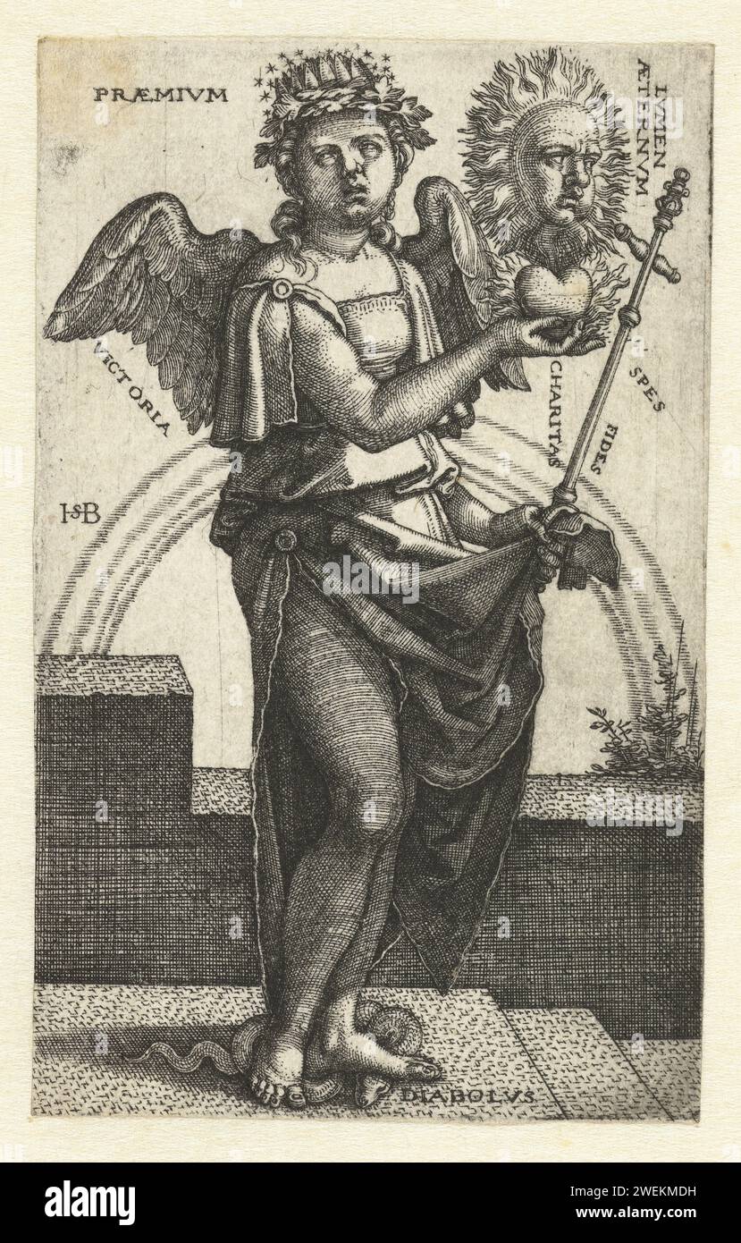ChristentumAllegorie, Hans Sebald Beham, 15101550 Druckschrift