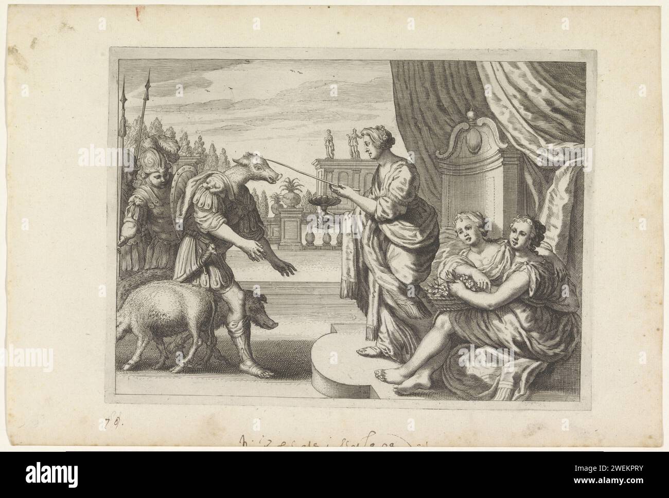 Wie Veranderde Odysseus Reisgenoten In Zwijnen