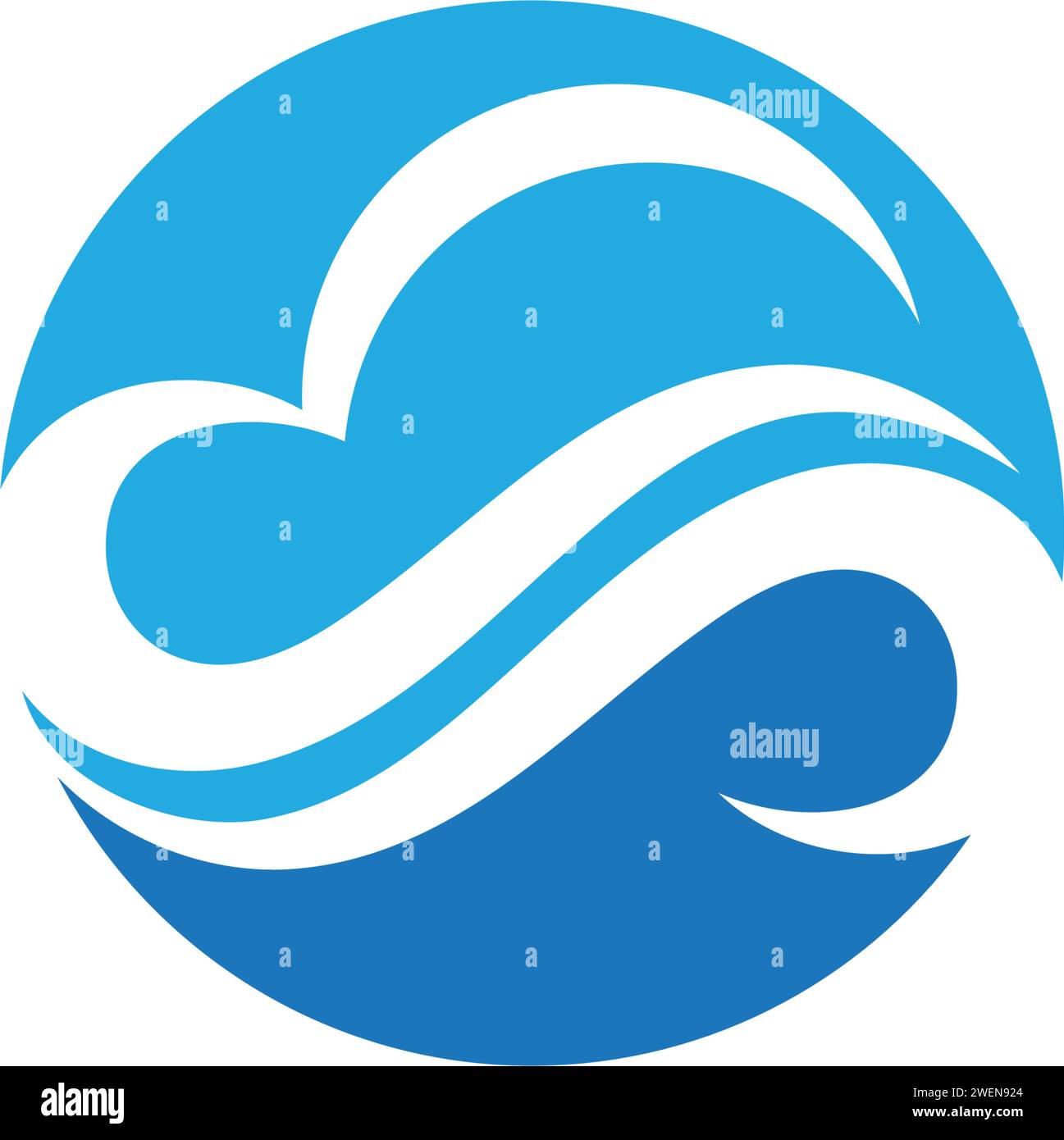 Design-Vektor für Cloud-Vektor-Logo-Vorlage Stock Vektor