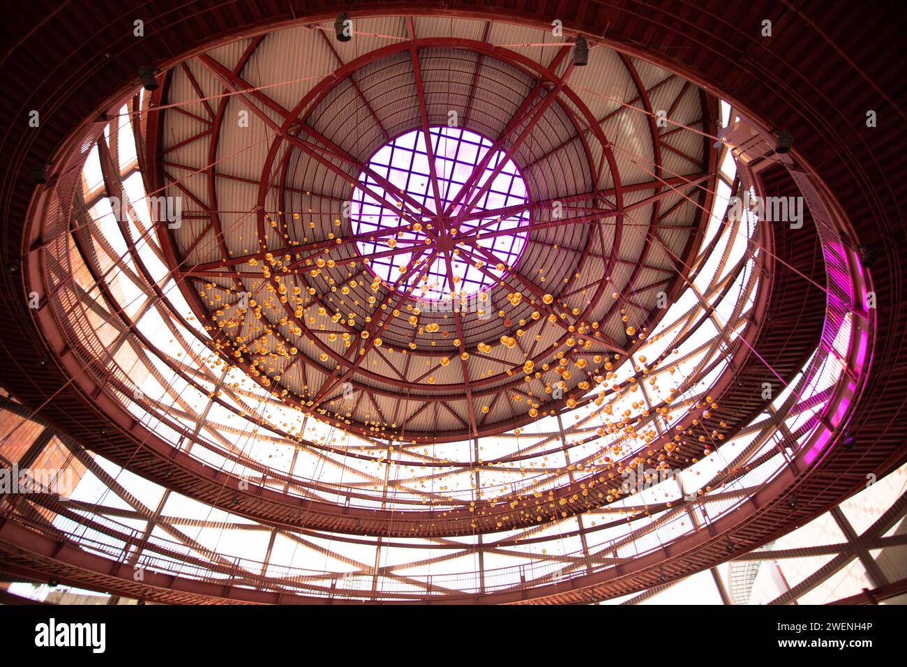 Das San Diego Air & Space Museum ist ein Luftfahrt- und Raumfahrtmuseum in San Diego, Kalifornien, USA. Das Museum befindet sich im Balboa Park Stockfoto