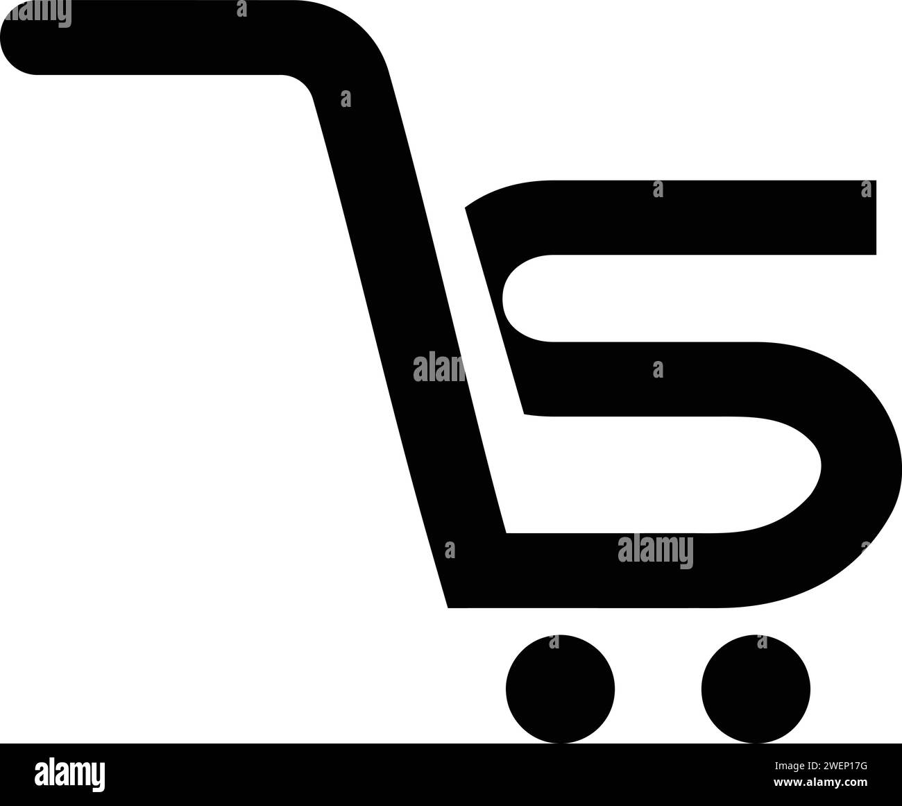 Vector S Shop, Retail, Store Logo Stock Vektor