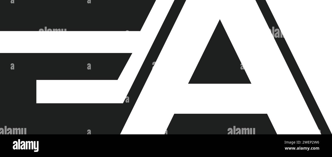 Vector EA-Logo Stock Vektor