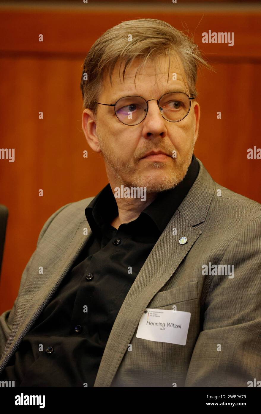 Henning Witzel, Deutschland, Berlin, Startschuss für Ansprechstelle zum Schutz kommunaler Amts- und Mandatsträger *** Henning Witzel, Deutschland, Berlin, Einrichtung einer Kontaktstelle für den Schutz kommunaler Amts- und Mandatsträger Stockfoto