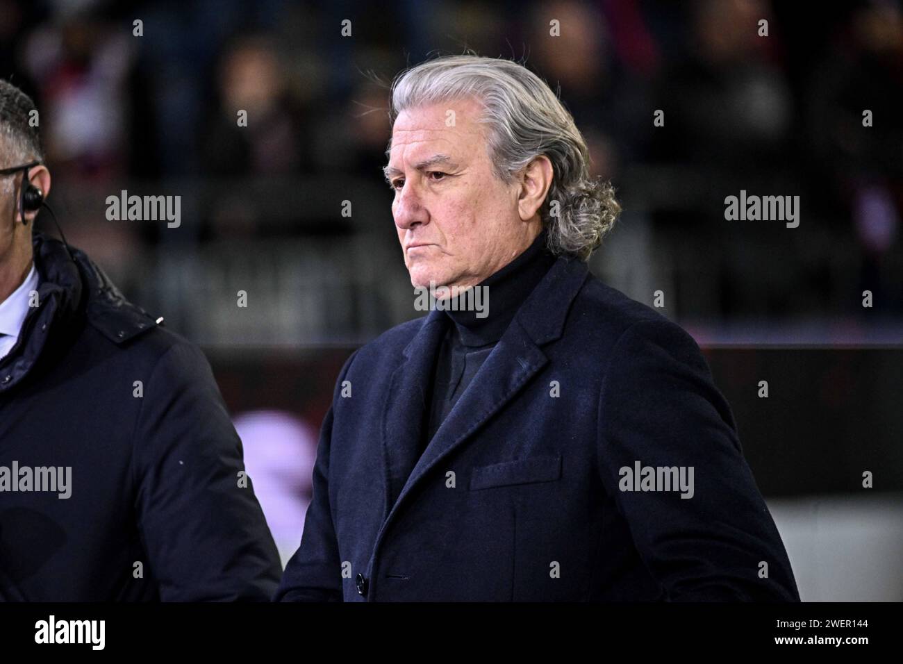 Cagliari, Italien. Januar 2024. Giorgio Porra während des Spiels Cagliari Calcio vs Torino FC, italienische Fußball Serie A in Cagliari, Italien, 26. Januar 2024 Credit: Independent Photo Agency/Alamy Live News Stockfoto