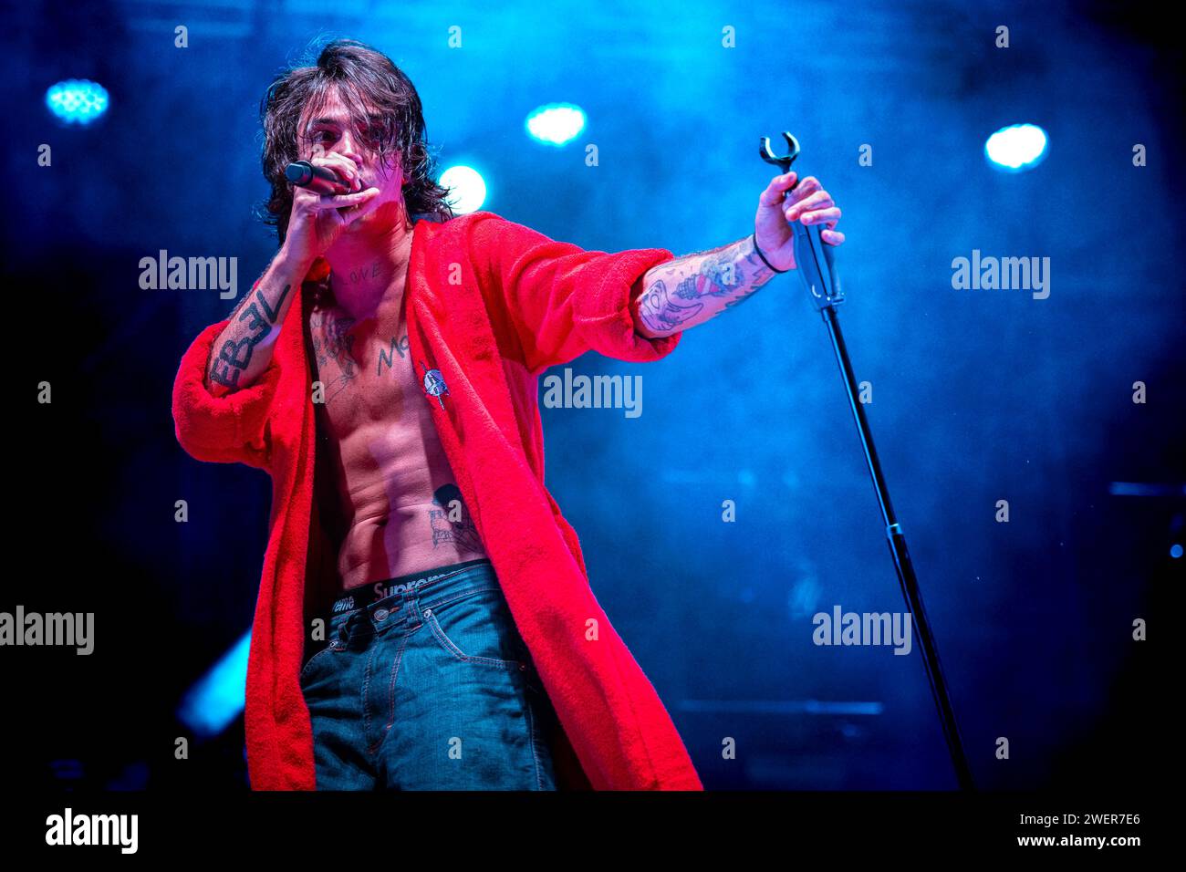 Italien 01 Juni 2023 Naska - Diego Caterbetti - Live beim Slam Dunk Italy Festival Bellaria-Igea Marina © Andrea Ripamonti / Alamy Stockfoto