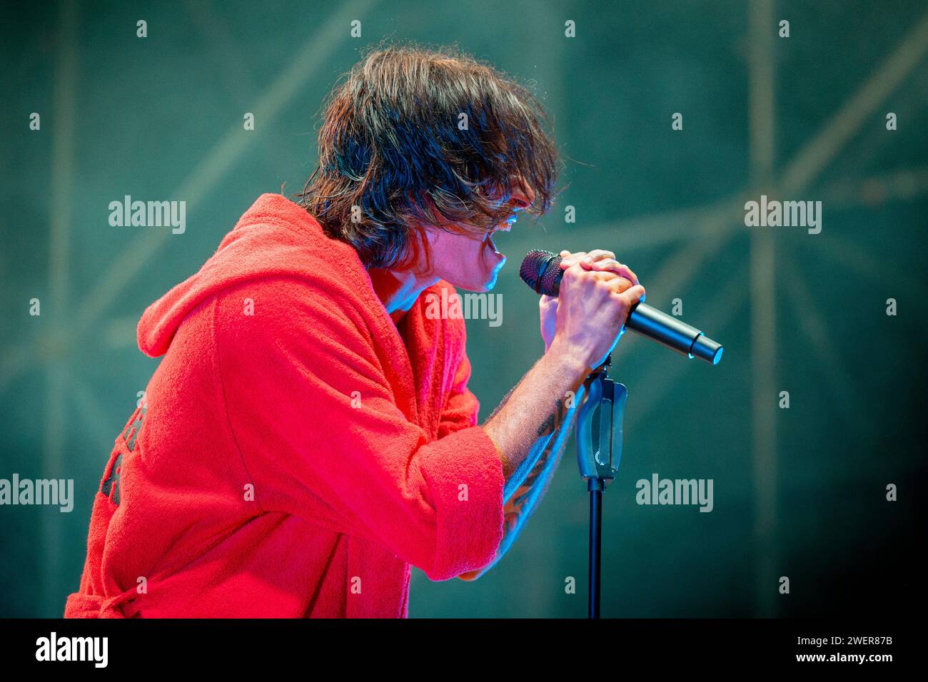 Italien 01 Juni 2023 Naska - Diego Caterbetti - Live beim Slam Dunk Italy Festival Bellaria-Igea Marina © Andrea Ripamonti / Alamy Stockfoto