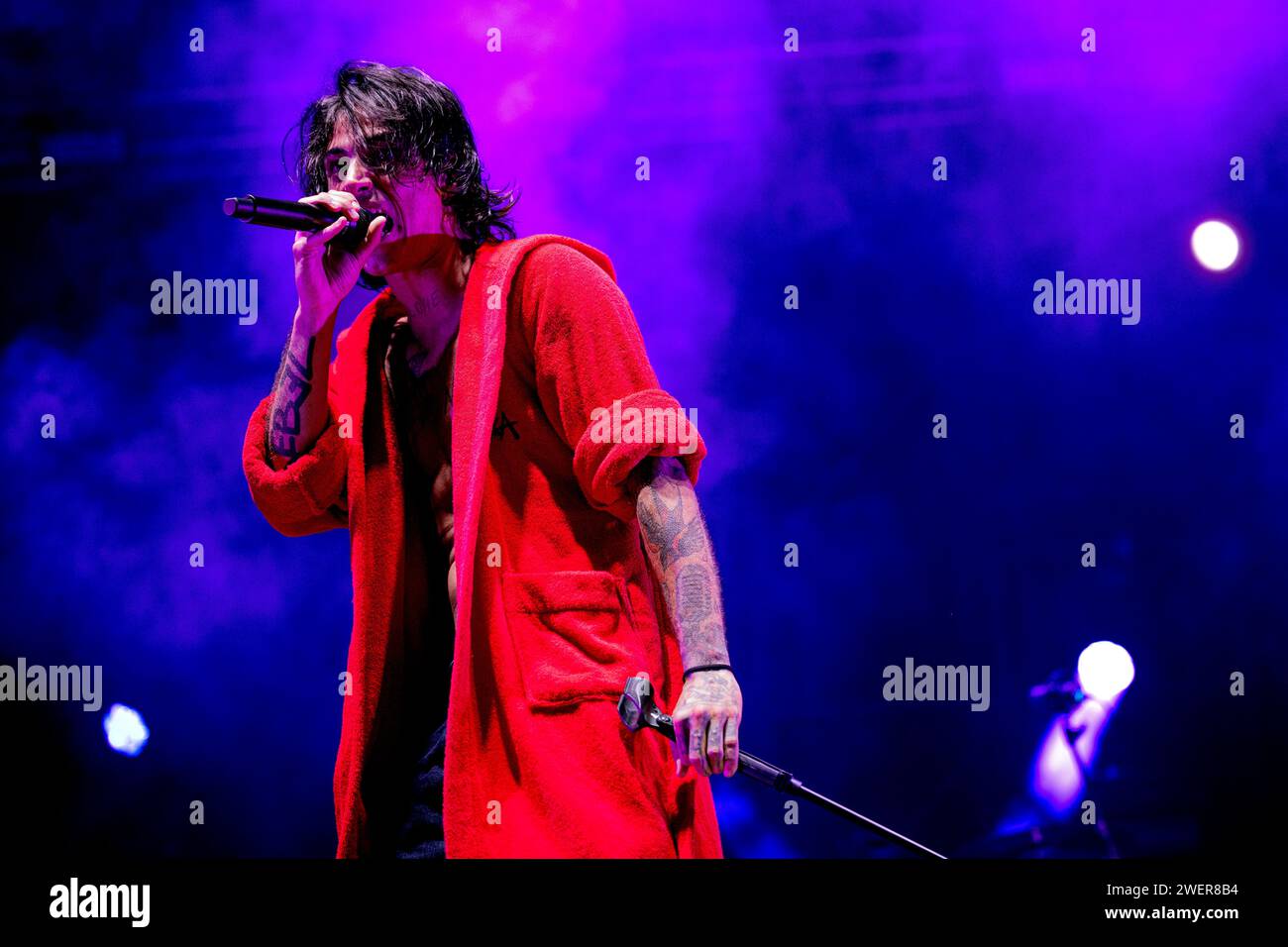 Italien 01 Juni 2023 Naska - Diego Caterbetti - Live beim Slam Dunk Italy Festival Bellaria-Igea Marina © Andrea Ripamonti / Alamy Stockfoto