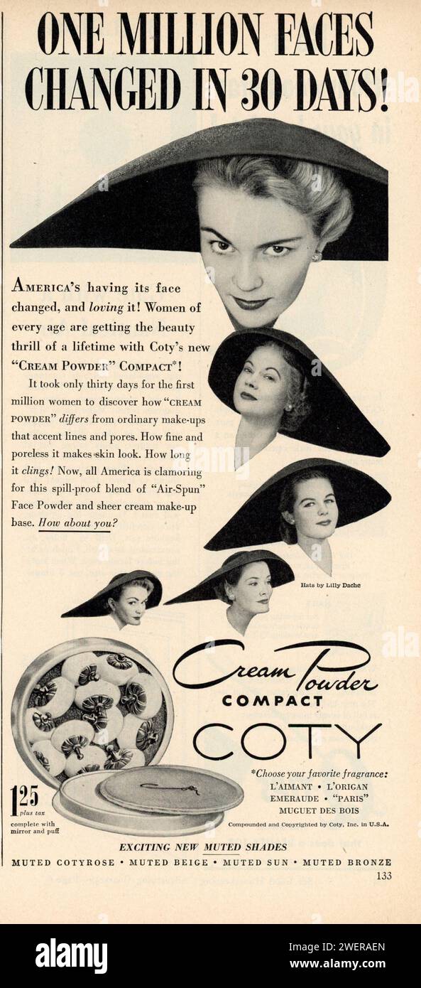 Vintage-Magazin „Good Housekeeping“, Mai 1953, Werbespot, USA Stockfoto