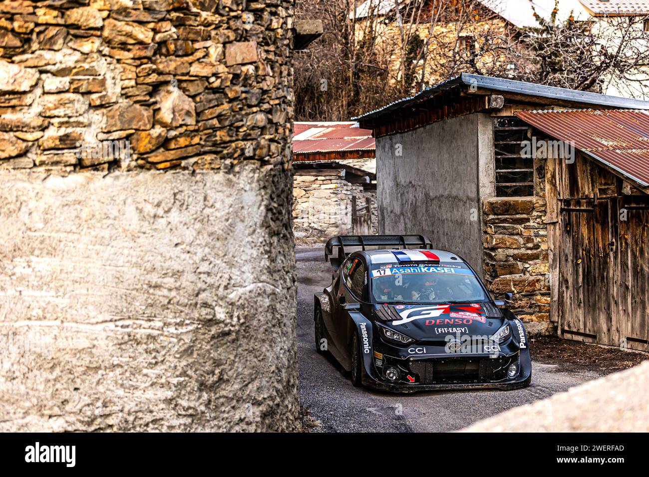 17 OGIER Sebastien, LANDAIS Vincent, Toyota GR Yaris Rally1, Action