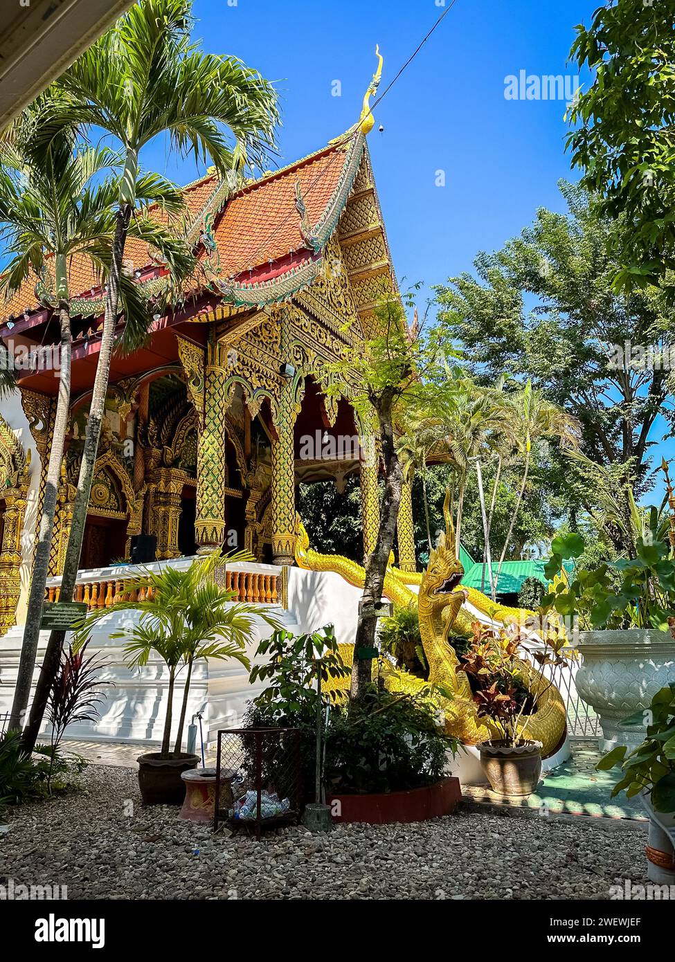 Wat Si Don Muun oder Wat Sri Don Moon in Chiang Mai, Thailand Stockfoto