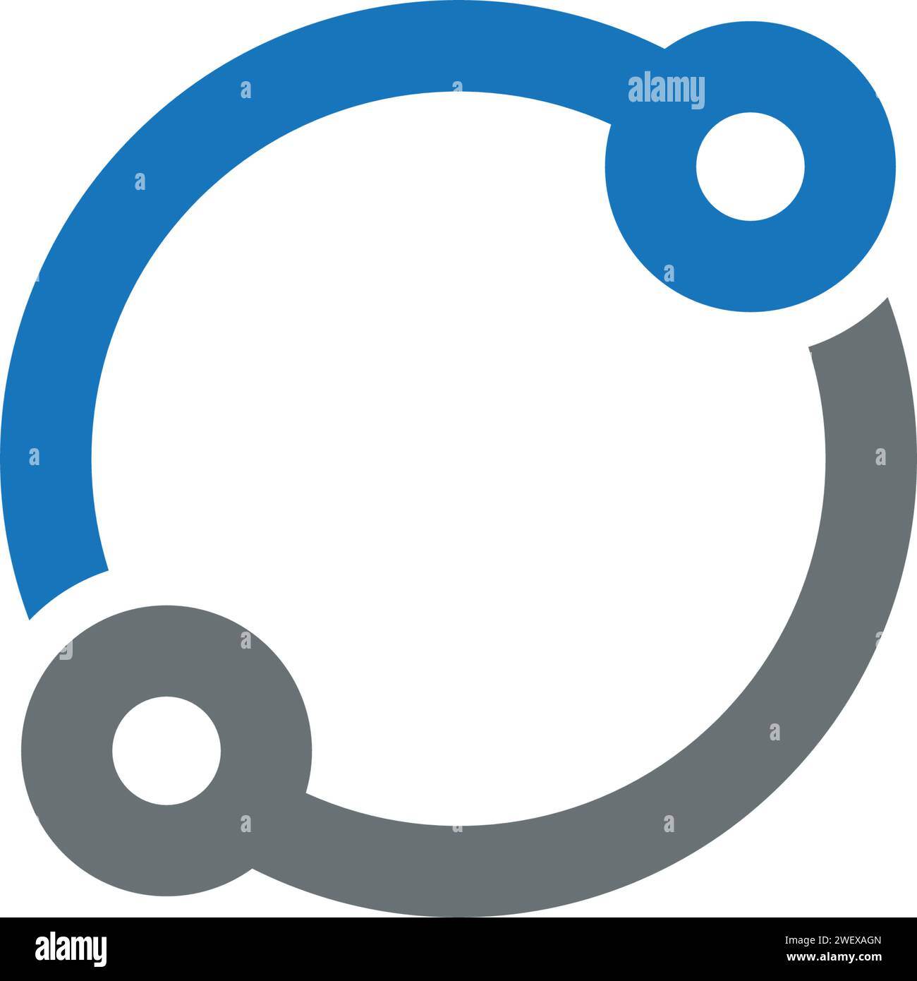 Stromkreis Logo Template Vector Illustration Icon Design Stock Vektor