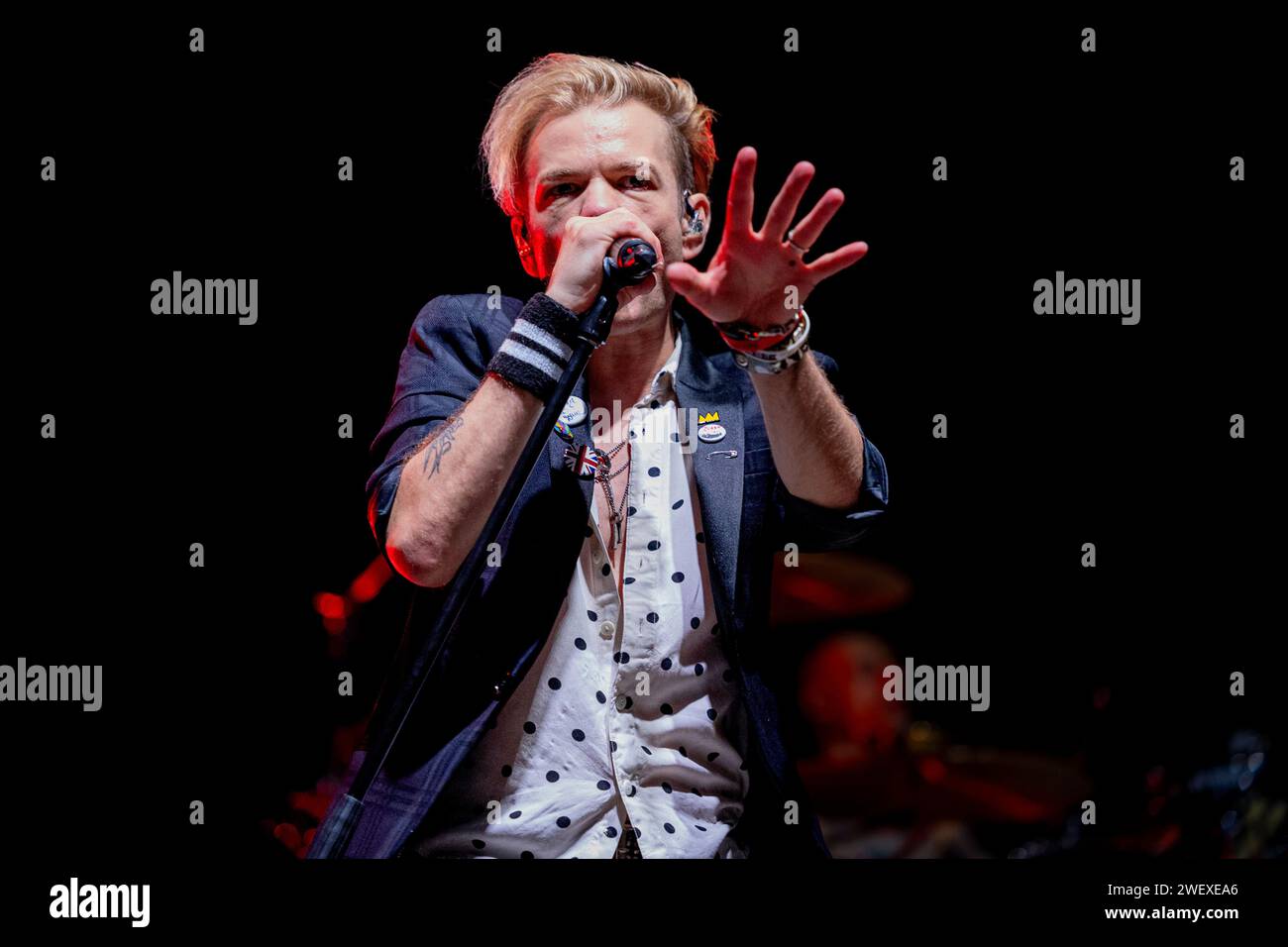 Italien 01 Juni 2023 Sum 41 Live beim Slam Dunk Italy Festival Bellaria-Igea Marina © Andrea Ripamonti / Alamy Stockfoto