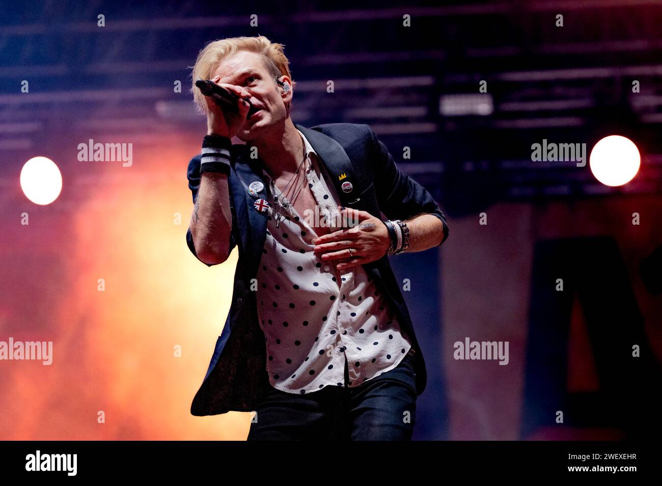 Italien 01 Juni 2023 Sum 41 Live beim Slam Dunk Italy Festival Bellaria-Igea Marina © Andrea Ripamonti / Alamy Stockfoto